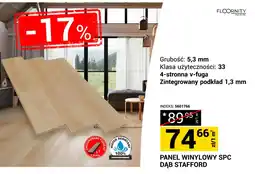 Merkury Market Panel winylowy SPC Dąb Stafford oferta