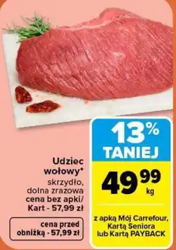 Carrefour Udziec wołowy* oferta