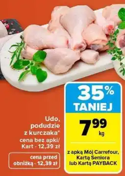 Carrefour Udo, podudzie z kurczaka oferta
