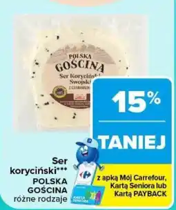 Carrefour Ser koryciński polska gościna oferta
