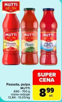 Carrefour Passata, pulpa MUTTI oferta