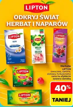 Carrefour Herbata lipton oferta