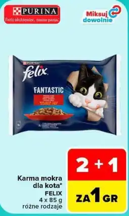Carrefour Karma mokra dla kota FELIX oferta