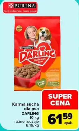 Carrefour Karma sucha dla psa DARLING oferta