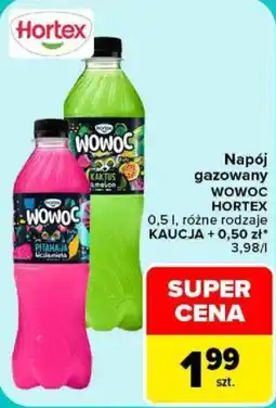 Carrefour Napój gazowany WOWOC HORTEx oferta