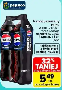 Carrefour Napój gazowany PEPSI oferta