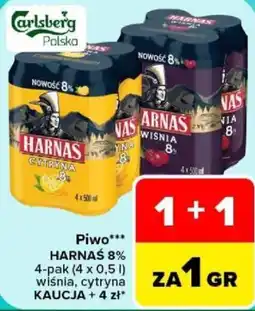 Carrefour Piwo Harnaś 8% oferta