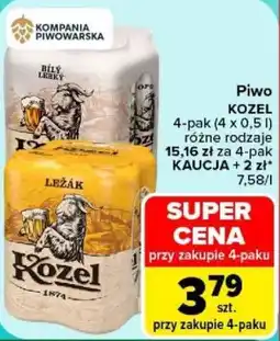 Carrefour Piwo Kozel oferta