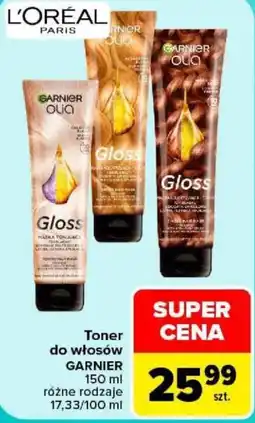 Carrefour Toner do włosów GARNIER oferta