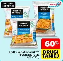 Carrefour Frytki, kartofle, talarki proste historie oferta