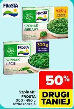 Carrefour Szpinak frosta oferta