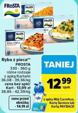 Carrefour Ryba z pieca FROSTA oferta