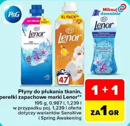 Carrefour Płyny do płukania tkanin, peretki zapachowe marki Lenor oferta
