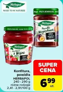 Carrefour Konfitura, powidła HERBAPOL oferta