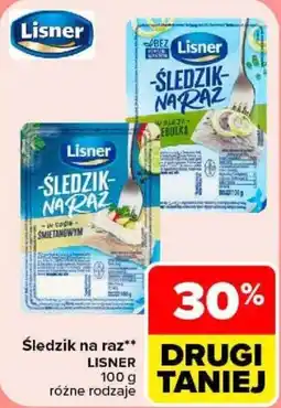 Carrefour Śledzik na raz Lisner oferta