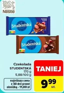 Carrefour Czekolada Studentská oferta