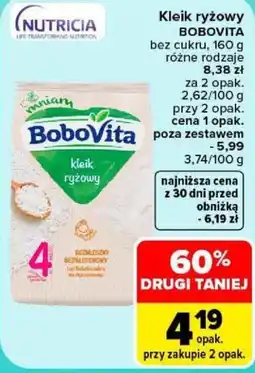 Carrefour Kleik ryżowy BoboVita oferta