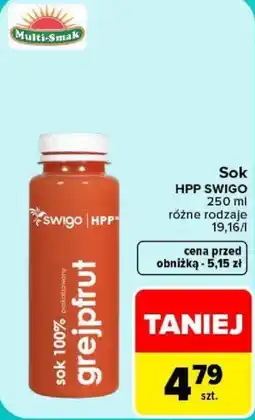 Carrefour Sok grejpfrut oferta