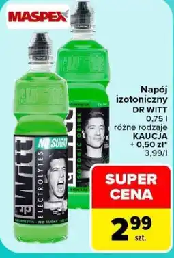Carrefour Napój izotoniczny DR WITT oferta