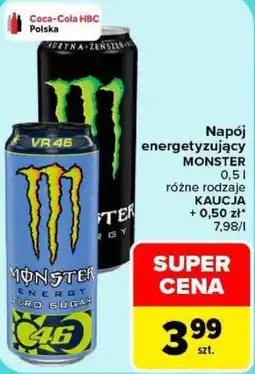 Carrefour Napój energetyzujący MONSTER oferta