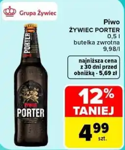 Carrefour Piwo Żywiec Porter oferta