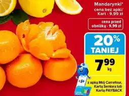 Carrefour Mandarynki oferta