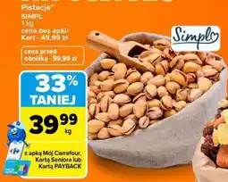 Carrefour Pistacje SIMPL oferta