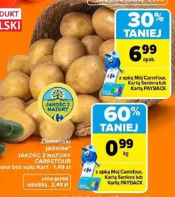 Carrefour Ziemniaki jadalne JAKOŚĆ Z NATURY oferta