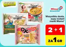 Carrefour Zupy instant marki Mama oferta