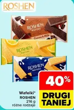 Carrefour Wafelki Roshen oferta