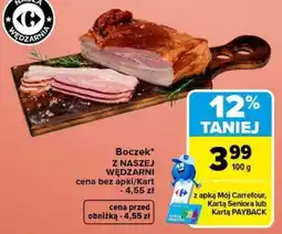Carrefour Boczek z Naszej Wędzarni oferta