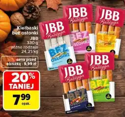 Carrefour Kiełbaski bez osłonki jbb oferta