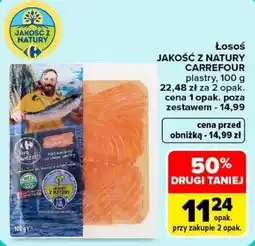 Carrefour Łosoś JAKOŚĆ Z NATURY oferta