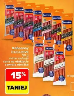 Carrefour Kabanosy Exclusive oferta