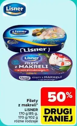 Carrefour Filety z makreli Lisner oferta