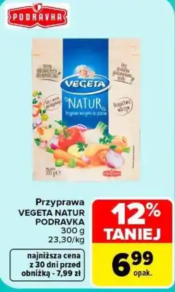 Carrefour Przyprawa VEGETA NATUR PODRAVKA oferta