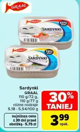 Carrefour Sardynki GRAAL oferta