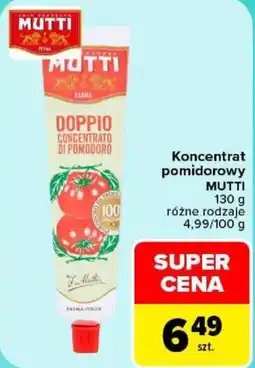Carrefour Konzentrat pomidorowy MUTTI oferta