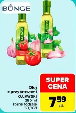 Carrefour Olej z przyprawami KUJAWSKI oferta