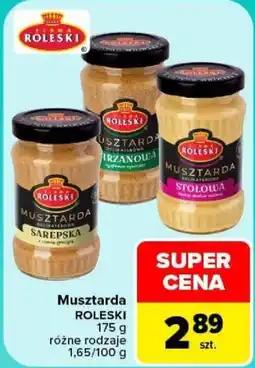 Carrefour Musztarda ROLESKI oferta