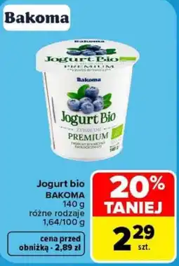 Carrefour Jogurt Bio Premium oferta