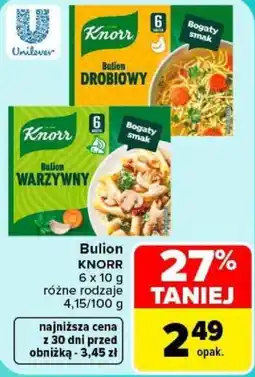 Carrefour Bulion KNORR oferta