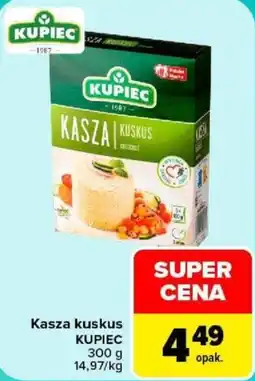 Carrefour Kasza kuskus KUPIEC oferta