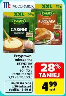 Carrefour Przyprawa, mieszanka przypraw KAMIS oferta