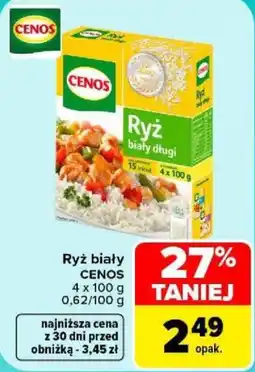 Carrefour Ryż biały CENOS oferta