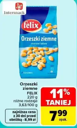 Carrefour Orzeszki ziemne FELIX oferta
