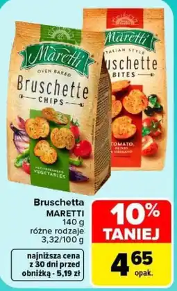 Carrefour Bruschetta Maretti oferta