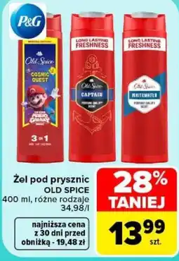 Carrefour Żel pod prysznic OLD SPICE oferta