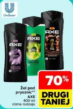 Carrefour Żel pod prysznic axe oferta