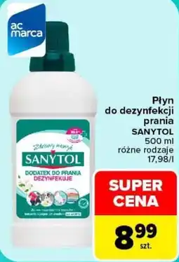 Carrefour Płyn do dezynfekcji prania SANYTOL oferta